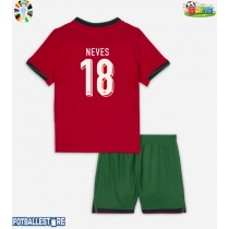 Portugal Ruben Neves #18 Hjemmedraktsett Barn EM 2024 Kortermet (+ Korte bukser)